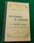 1908 C. L. Berger & Sons Catalog