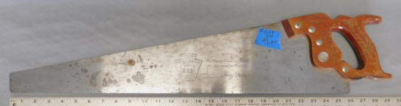 Disston D-23 Lightweight 11 pt. 26" Crosscut Saw