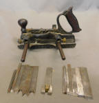 Type 1 c. 1884 Stanley No. 45 Combined Plow & Bead Plane w/ 14 Cutters