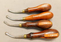 4 GOMPH Saddle Maker / Leatherworker Tools - Overstitch / Pricking Wheels