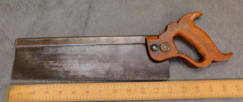 ackson 12" Cast Steel Back / Dovetail / Tenon Saw