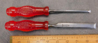 2 Bracht Chisels / Chisel 14 mm & 6 mm