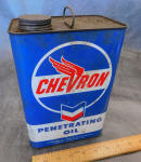 Chevron Standard Oil 1 Gal. Penetrating Oil Can