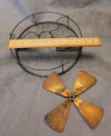 Antique Fan Cage & Blade