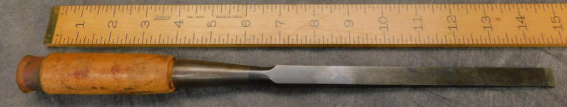 James Swan 1/2" Square Edge Socket Firmer Chisel