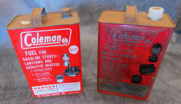 Coleman Fuel / White Gas 1 Gal Can / Cans