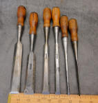 6 Stanley Everlasting / Ever Last Chisels