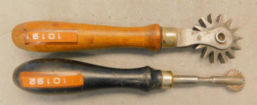 2 Saddle Maker / Leatherworker Overstitch / Pricking Wheels