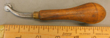 C. S. Osborne No. 7 Saddle Maker / Leatherworker Overstitch / Pricking Wheel