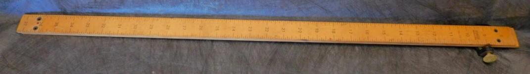 Stanley No. 100 Maple rule for Stanley No. 100 Mitre Machine