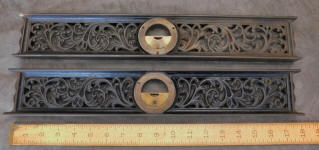 2 Davis Level & Tool Co. 18 Inch Cast Iron Inclinometer / Adjustable Spirit Levels