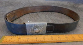 German Nazi Gott Mit Uns Belt Buckle