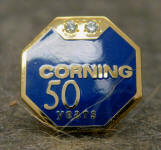 Corning 50 Year Service Pin