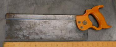 Henry Disston & Sons 16" Cast Steel Backsaw / Dovetail / Tenon Saw