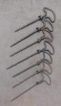 Set of Graduated Auger Gimlets /&nbsp; Wood Drills