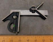 CRAFTSMAN 6" Machinist Combination Square w/ Center Head