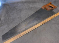 Henry Disston & Sons No. 7 26" 8 pt. Crosscut Saw
