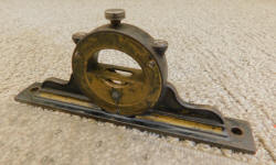 L. L. Davis Mantle Clock Level Inclinometer