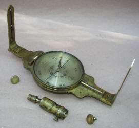 Shaw 19th Century Surveyor's Compass