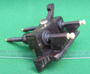 Antique Tipped Ebony Plow PLane