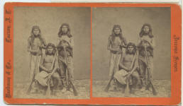 Indian Warrior Stereo View