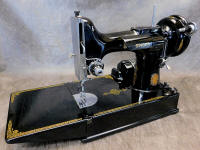1951 Black Singer "Centennial" Featherweight 221 Sewing Machine (AK418474)