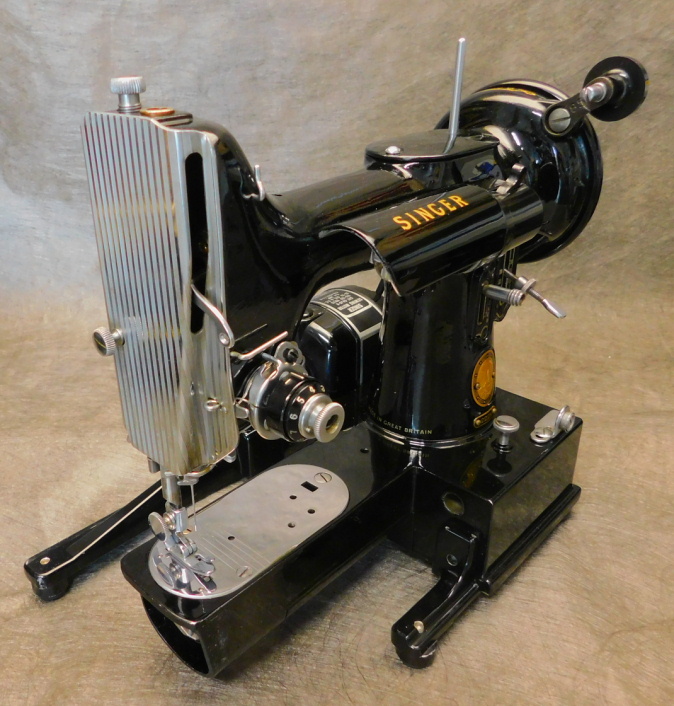 1957 Black Singer "FreeArm" Featherweight 222K Sewing Machine