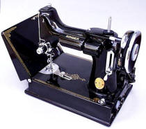 Pre WWII Black Singer Featherweight 221 Sewing Machine