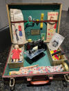 Singer Mannikin Doll Toy Sewing Machine Set